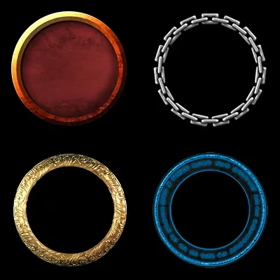 Example of a Token Borders in the Token Animator