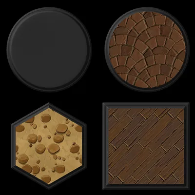 Example of a stage in the Token Animator